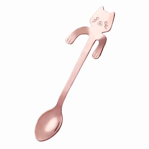 Load image into Gallery viewer, Cute Cat Coffee Spoon
