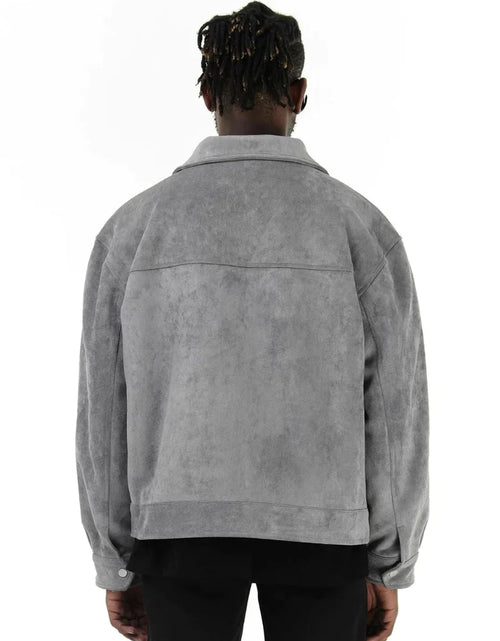 Load image into Gallery viewer, Boxy Suede Jacket
